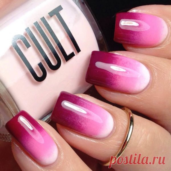 Маникюр градиент: подготовка, идеи, материалы, 6 способов выполнения • Журнал NAILS Его называют дизайн омбре, деграде, градиент. Он удлиняет ногтевые пластины, смотрится ярко и нарядно. Выполнить маникюр градиент можно вручную или прибором аэрографом. Материалы – лаки, краски, гели...