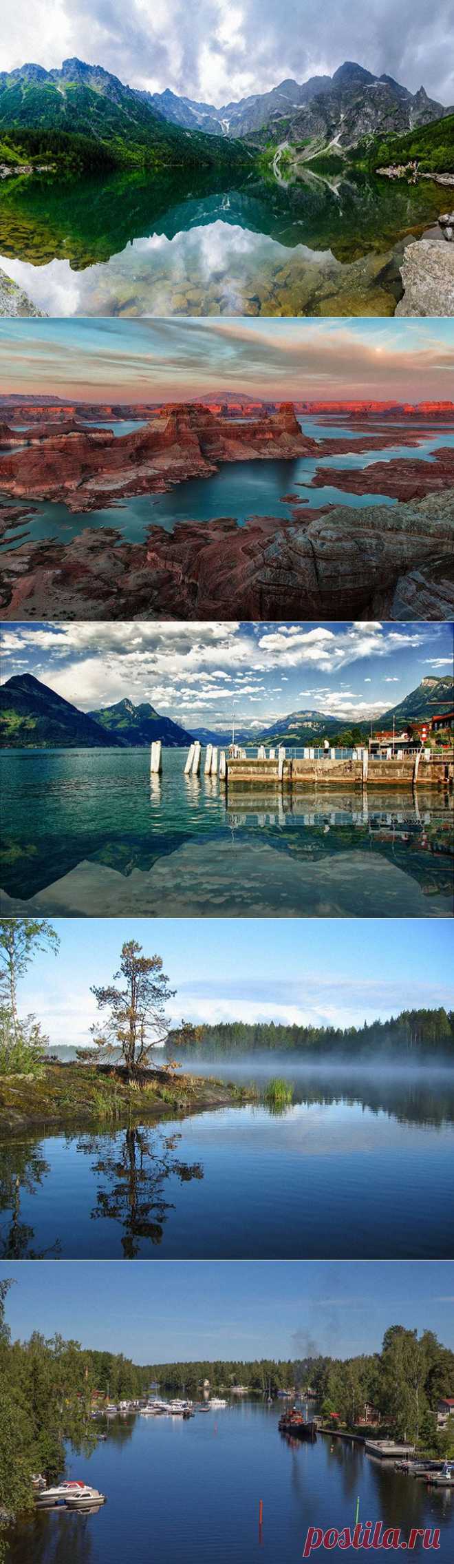 Фото самых красивых озёр мира