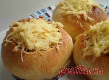 Фаршированные булочки — Домашняя кулинария