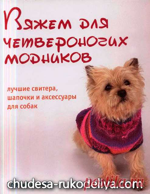 ЧУДЕСА РУКОДЕЛИЯ: Вяжем для четвероногих модников. Свитера, шапочки и аксессуары для собак