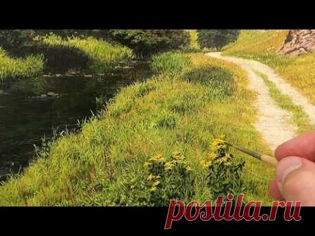 #23 Landscape Oil Painting | Time Lapse