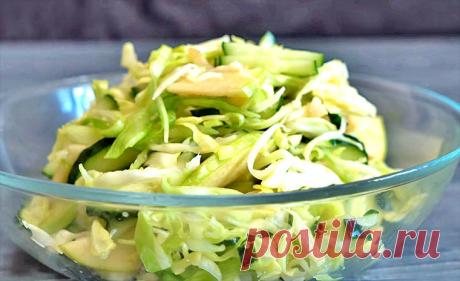 Капустный салат по-новому