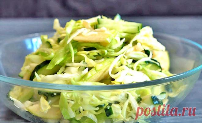 Капустный салат по-новому