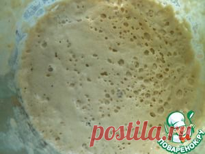 Пшеничная закваска на изюме - кулинарный рецепт