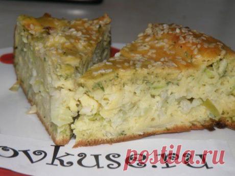 Кулинария >Быстрый капустный пирог.