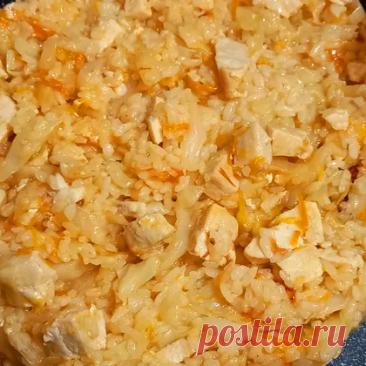 Куриная грудка с рисом и овощами 97 ккал рецепт с фото пошаговый от Solomeya - Овкусе.ру