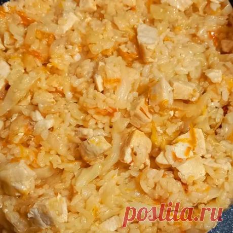 Куриная грудка с рисом и овощами 97 ккал рецепт с фото пошаговый от Solomeya - Овкусе.ру