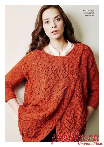 Кофта спицами - Вязание - Страна Мам