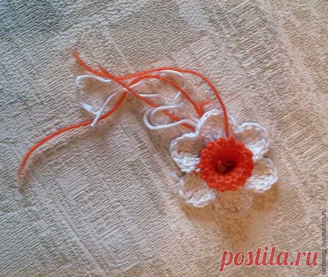 Вяжем нежную пасхальную подвеску - Ярмарка Мастеров - ручная работа, handmade