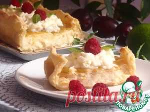 Маленькое ванильное пирожное - кулинарный рецепт