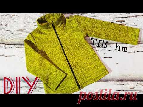 Как сшить кофточку из флиса |TIM_hm|