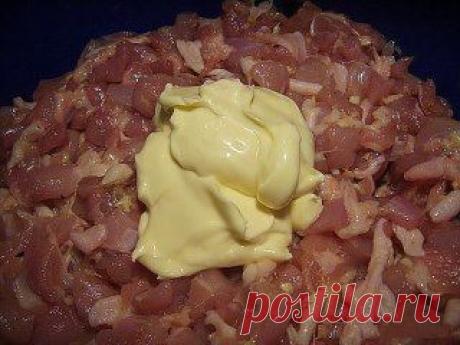 Колбаса куриная домашняя быстрого приготовления.