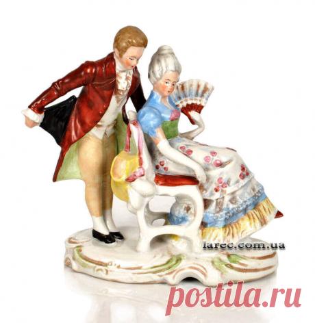 Старинная немецкая статуэтка из фарфора Германия в коллекцию | Интернет-магазин подарков Ларец идеальная сохранность. Бесплатная доставка по Киеву