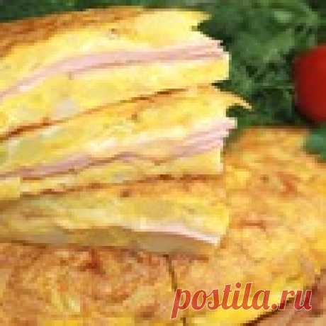 Пирог на сковороде Кулинарный рецепт