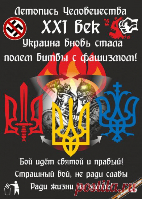 Украина не празднует День Победы, потому что её  с фашизмом как оказалось до сих пор не закончена! | Украина в Огне