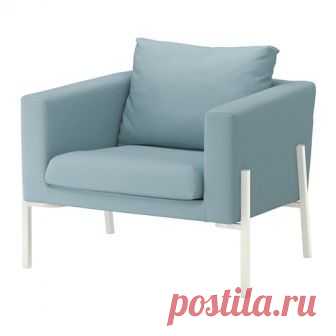 КОАРП Чехол кресла - Оррста голубой - IKEA