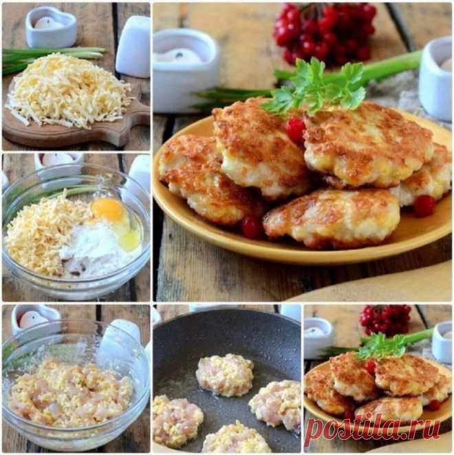 Очень вкусные шницели с сыром