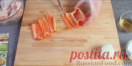 Рецепт: Сочные куриные ножки в соусе с паприкой и травами. на RussianFood.com