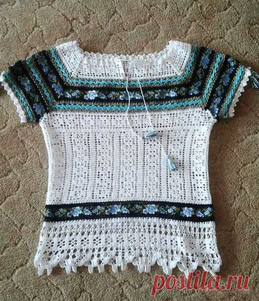 смотреть на эту модель я нашел, простой и в то же время нежный вязаной  любил видеть только шаблон с шаг за шагом