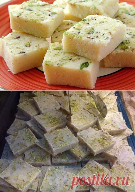 Домашние конфеты Бурфи — восхитительная индийская сладость своими руками просто и быстро