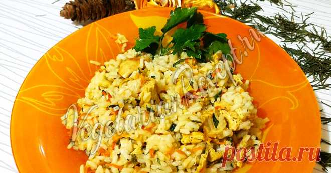 Веганский плов с соевой спаржей Очень вкусный и сытный плов!