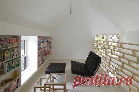 Образец современной японской архитектуры. Дом для семейной пары 84,64 м2 от AE5 partners - Дизайн интерьеров | Идеи вашего дома | Lodgers