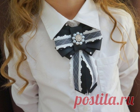 Шикарные броши из лент