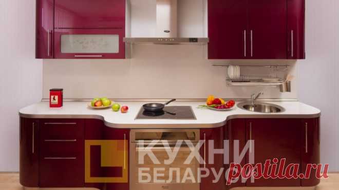 Кухни из крашенного МДФ в Самаре на заказ