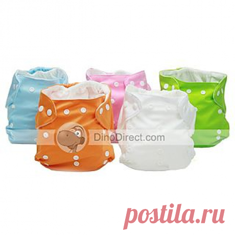 Best Soft Регулируемая моющийся дышащий детских подгузников - DinoDirect.com