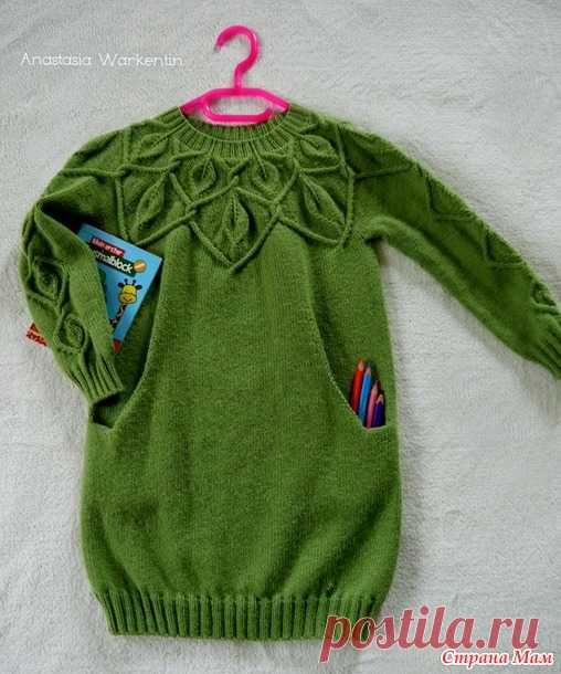 Платье-туника для девочки по мотивам  