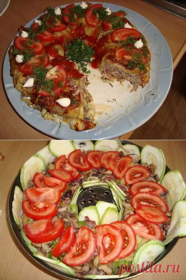 Как приготовить вкусная кабачковая запеканка - рецепт, ингридиенты и фотографии