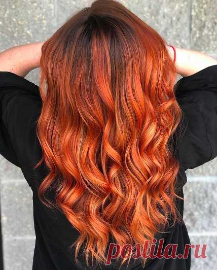 Оранжевая краска для волос: за и против это | Путь к осознанности