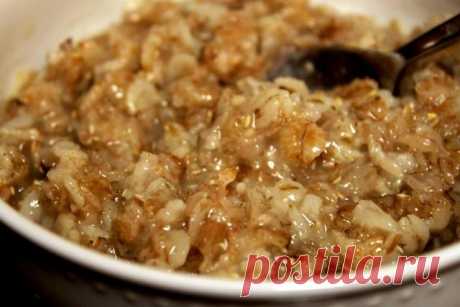 Скраб для кишечника (он же - вкусная овсяная каша).