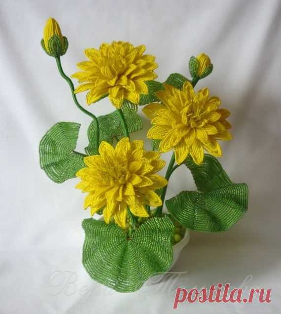 (64) Альбом пользователя Вера: Водяная лилия | Beaded flowers