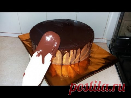 ЛУЧШИЙ Рецепт Вкусной Шоколадной Глазури НаТорт! Не Трескается
