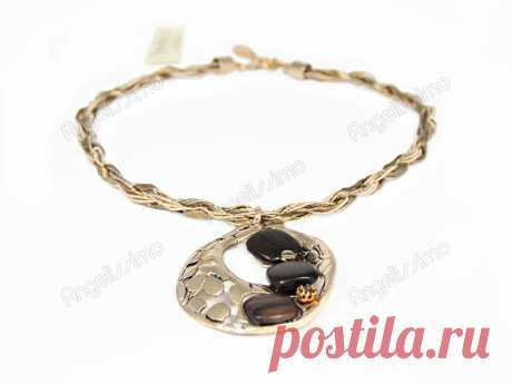 Колье из брасса золотого цвета &quot;Studio Gi&quot;