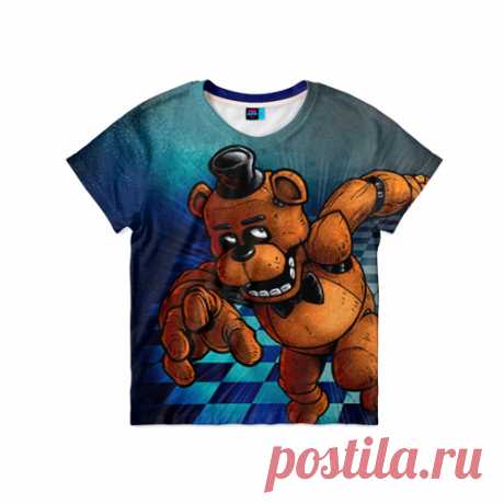 Детская футболка 3D Five Nights At Freddy's