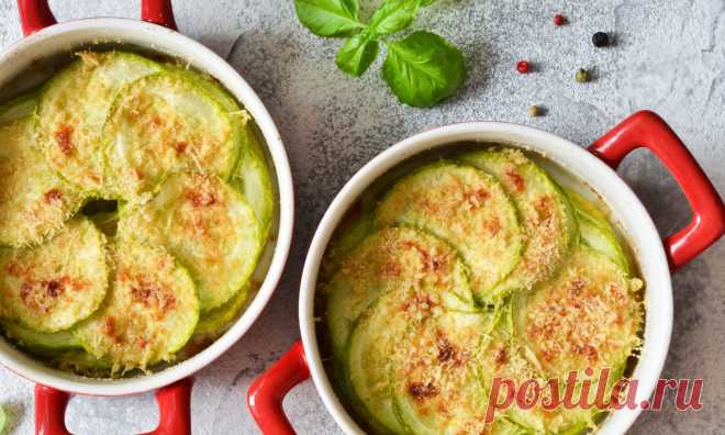 Кабачки в духовке: быстрые рецепты от Шефмаркет