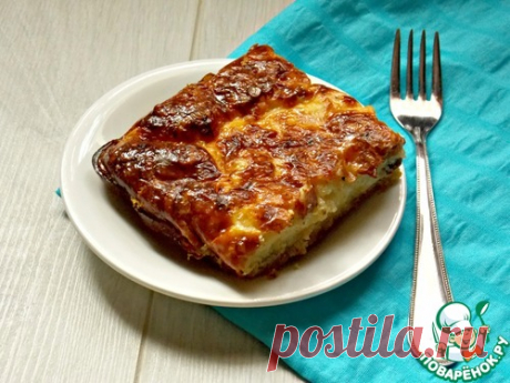 Рассыпчатый сырный пирог - кулинарный рецепт