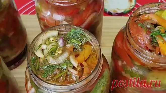 Салат Шакароб на зиму - вкуснейшее овощное ассорти