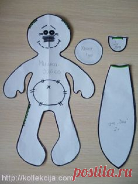 Мягкая игрушка Заяц своими руками