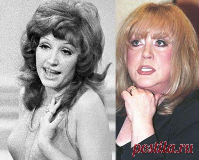 Алла Пугачева 1977 и 2009