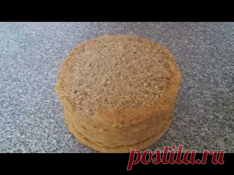 Торт Медовик с Вишней ! Ну Очень Вкусный!!!