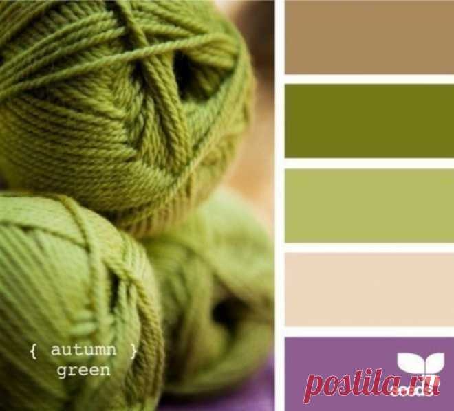 Сочетания цветов для вязания