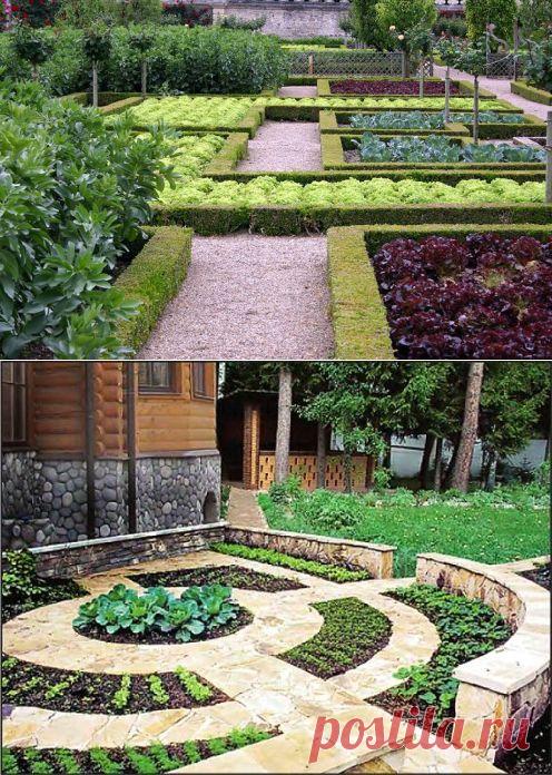 Интересные варианты грядок | Дачный участок