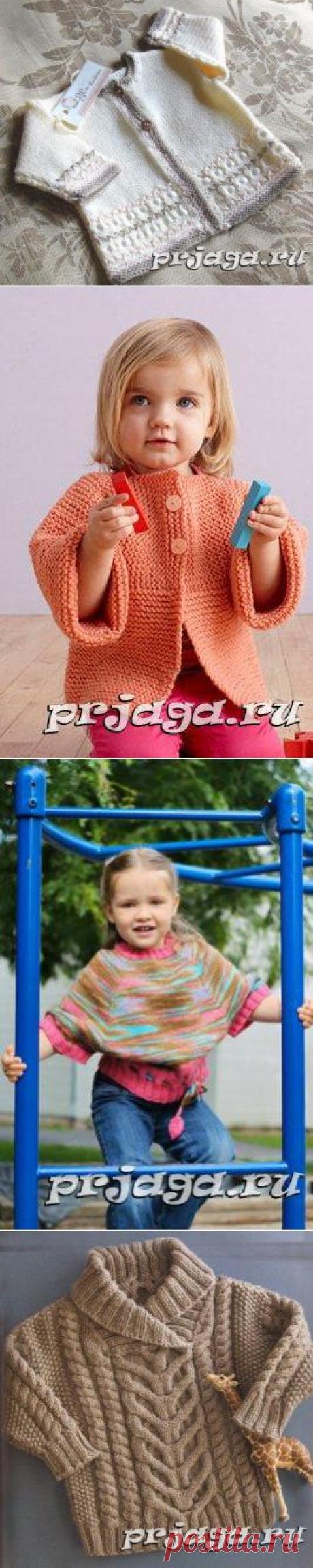 Детский пуловер и свитер спицами или крючком