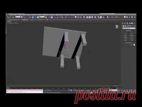 3d max. Уроки 3ds Max. Создание объектов. Проект Ивана Никитина