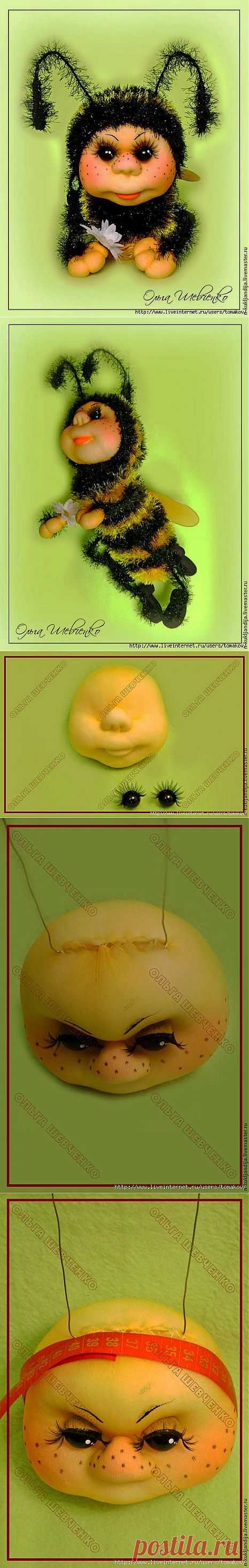 Создание игрушки "Пчёлка".