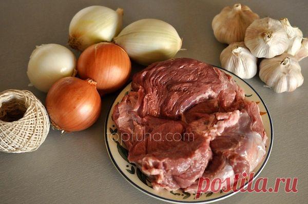 Баранина в чесночном соусе (Антипоцелуйный баран) » Топтуха: Авторские рецепты