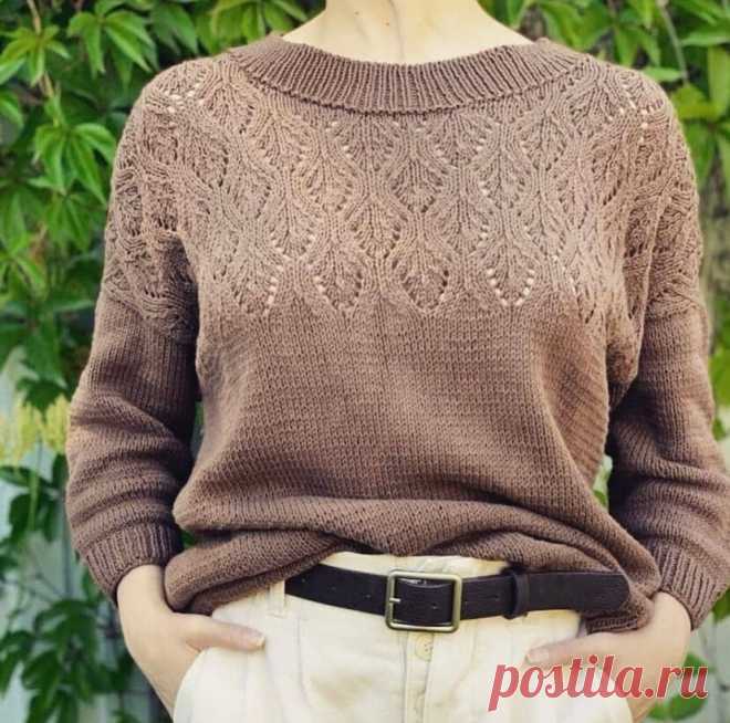 Свяжи пуловер к лету | MG Meldi_knit | Дзен